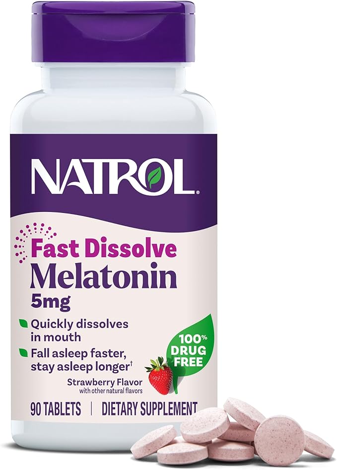 Natrol Melatonin 5mg – Fast Dissolve (90 Tablets)