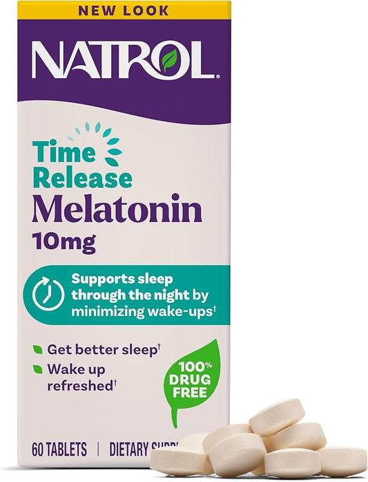 Natrol Melatonin 10mg – Time Release (60 Tablets)